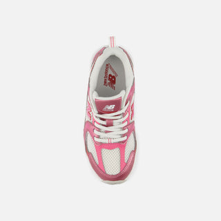 530 BUNGEE (PS) - PINK SATIN / SHADOW RED
