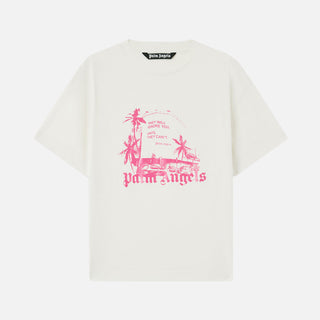 PALM STATEMENT REGULAR TEE - OFF WHITE