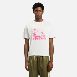 PALM STATEMENT REGULAR TEE - OFF WHITE