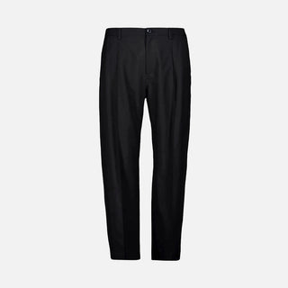 TROPICAL WOOL TROUSERS - BLACK