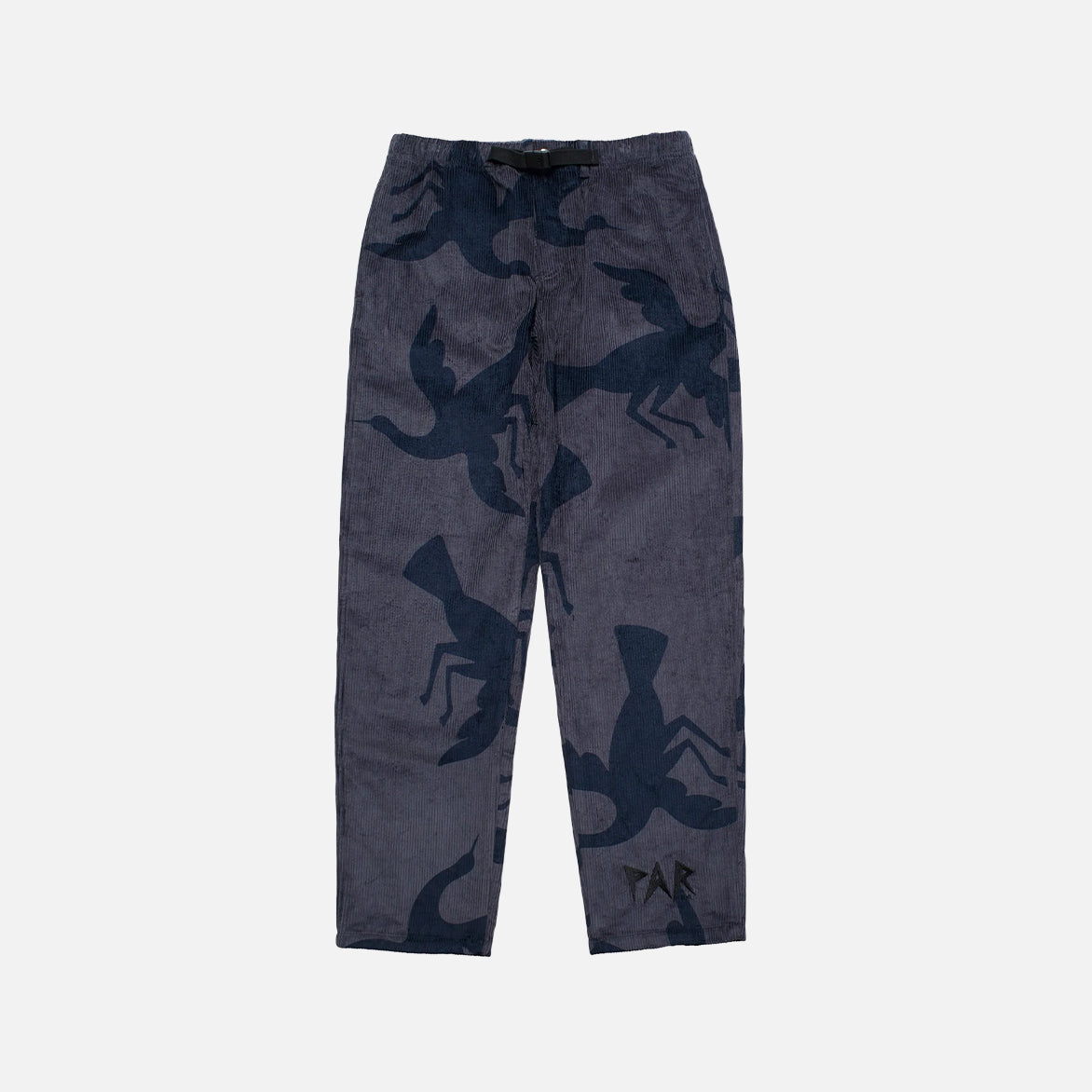 CLIPPED WINGS CORDUROY PANTS - NAVY
