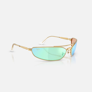 RAY-BAN X ASAP ROCKY PINNACLE METAL - LIGHT GREY / MIRROR BLUE