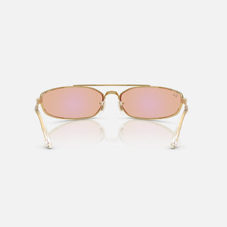 RAY-BAN X ASAP ROCKY PINNACLE METAL - LIGHT GREY / MIRROR BLUE