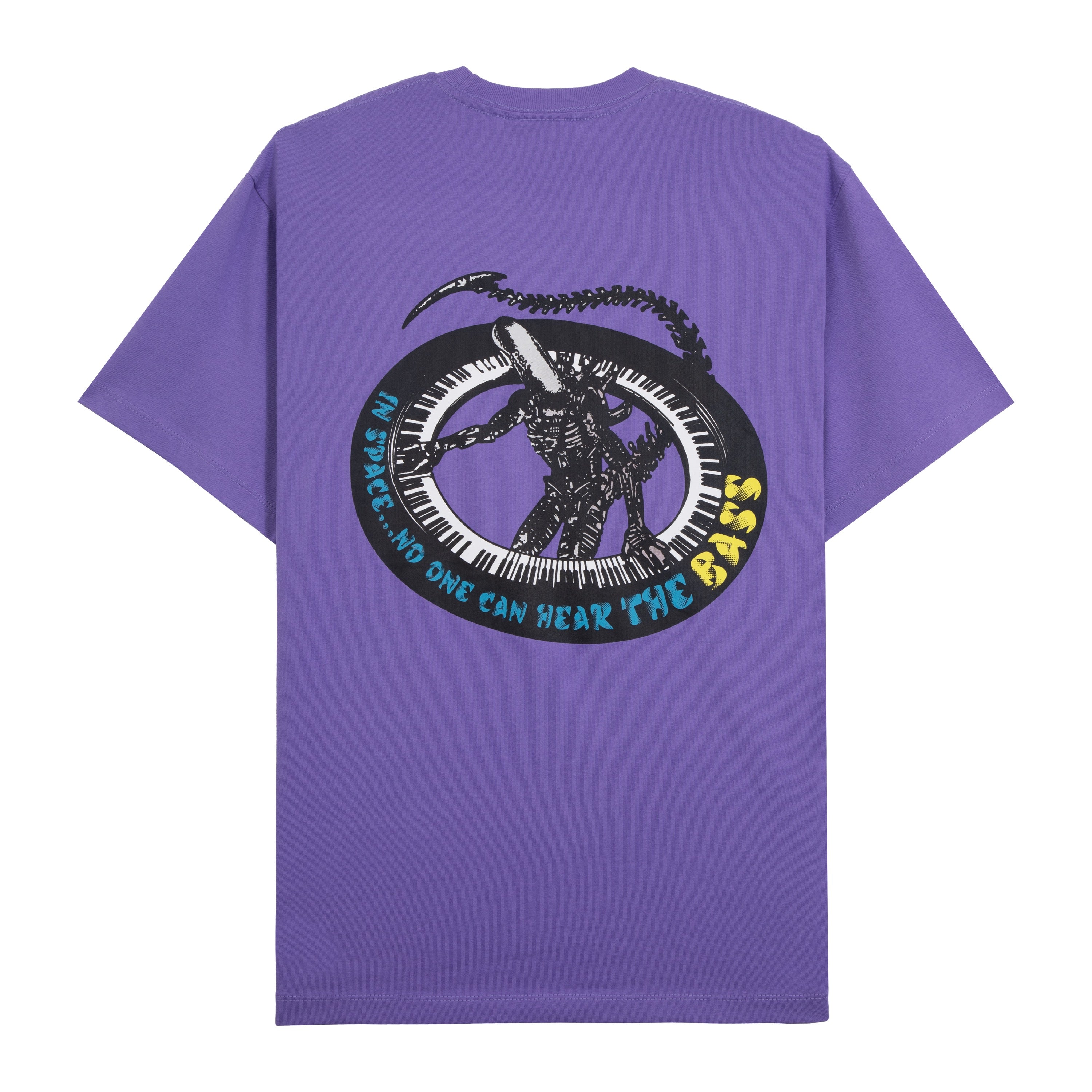 SPACE BASS SS TEE - DUSTY PURPLE