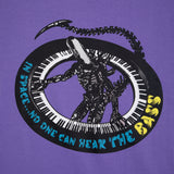 SPACE BASS SS TEE - DUSTY PURPLE