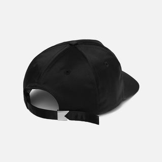 RHUDE SPORTS CLUB CURVED BRIM HAT - BLACK