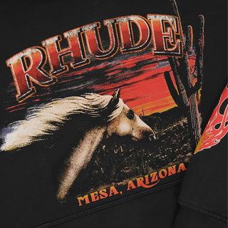 MESA STALLION HOODIE - VINTAGE BLACK