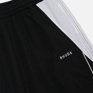 RAMONA PIPING TRACK PANT - BLACK / WHITE