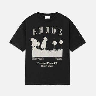 THOUSAND PALMS TEE - VINTAGE BLACK / WHITE