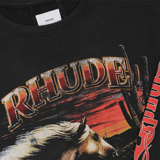 MESA STALLION LS TEE - VINTAGE BLACK