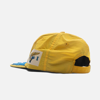 RHUDE VIRGIN ISLANDS HAT - YELLOW / BLUE