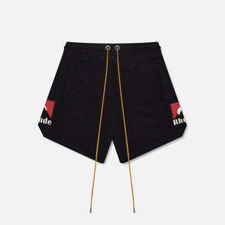 MOONLIGHT LOGO SHORT - BLACK / RED / WHITE