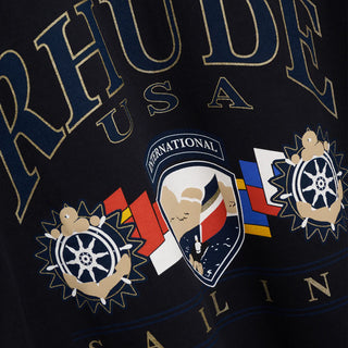 USA SAILING ICON TEE - VINTAGE BLACK / WHITE