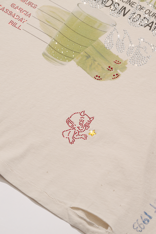 CELERY CLEANSE TEE - CREAM