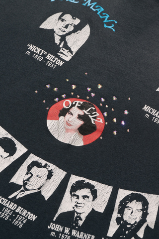 LOVE OF LIZ TEE - BLACK