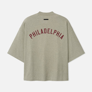 PHILLIES MERCH TEE - SEAL HEATHER