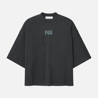 HEAVY JERSEY MERCH TEE - WASHED IRON GREY