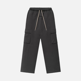 FLEECE CARGO FIELD PANT - IRON GREY
