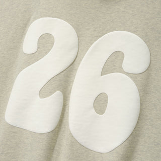 90S FULL ZIP HOODIE - WASHED VAINLLA HEATHER