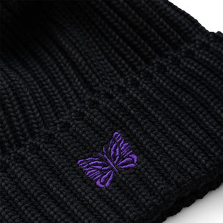 WATCH CAP MERINO WOOL - BLACK