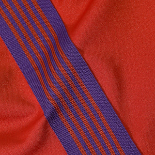 TRACK JACKET POLY SMOOTH - RED