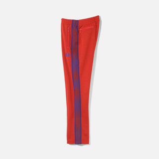 NARROW TRACK PANT POLY SMOOTH - RED