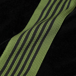 RIB COLLAR TRACK JACKET - C/PE VELOUR - BLACK