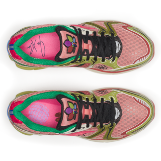 JAE TIPS X SAUCONY PROGRID TRIUMPH 4 "FLOWERS GROW UPTOWN" - VIRGINIA CREEPER