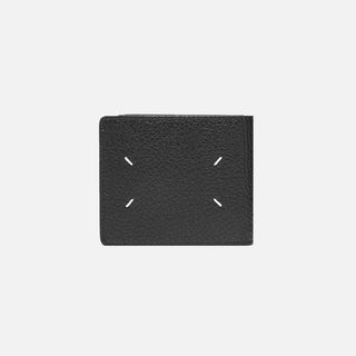 FOUR STITCHES WALLET - BLACK