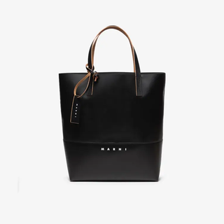 OPEN SHOPPER BAG - BLACK