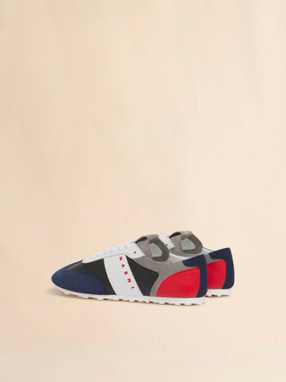 SOCCER SNEAKER - BLUE / BLACK / WHITE / GREY / RED