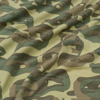 FACE CAMO S/S TEE - HEAVY WASH