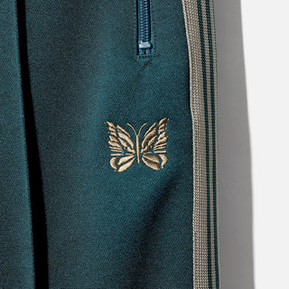 NARROW TRACK PANT POLY - GREEN