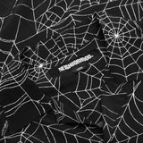 SPIDERWEB HAWAIIAN SHIRT - BLACK