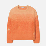 GRADIENT MOHAIR CREW - SUNKIST