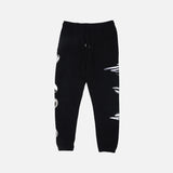 KONFVSEDROSE FOR LAPSTONE "MISFIT" SWEATPANTS - BLACK