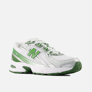 740 - WHITE / ALPINE GREEN