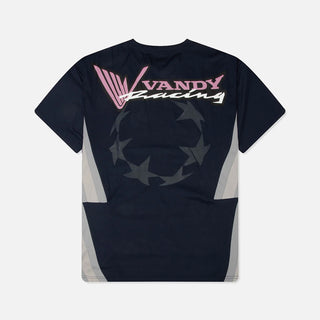 RACING JERSEY TEE - NAVY