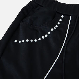 TRACK PANTS - BLACK