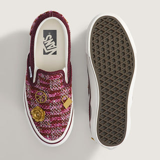 LX CLASSIC SLIP-ON 98 "CARDIGAN" - BROWN / PINK