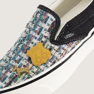 LX CLASSIC SLIP-ON 98 "CARDIGAN" - BLACK / WHITE