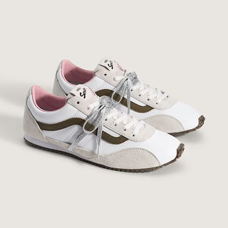 LX SUPER LOWPRO TRAINER - PIG SUEDE WHITE