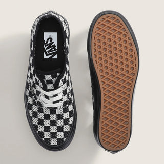 VANS LX AUTHENTIC 44 EK "PUNK CHECK" - BLACK / WHITE