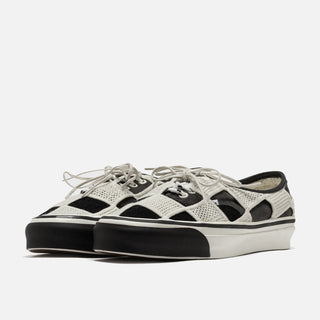 VANS LX AUTHENTIC 44 SHELL KNIT - BLACK / EGRET