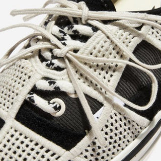 VANS LX AUTHENTIC 44 SHELL KNIT - BLACK / EGRET