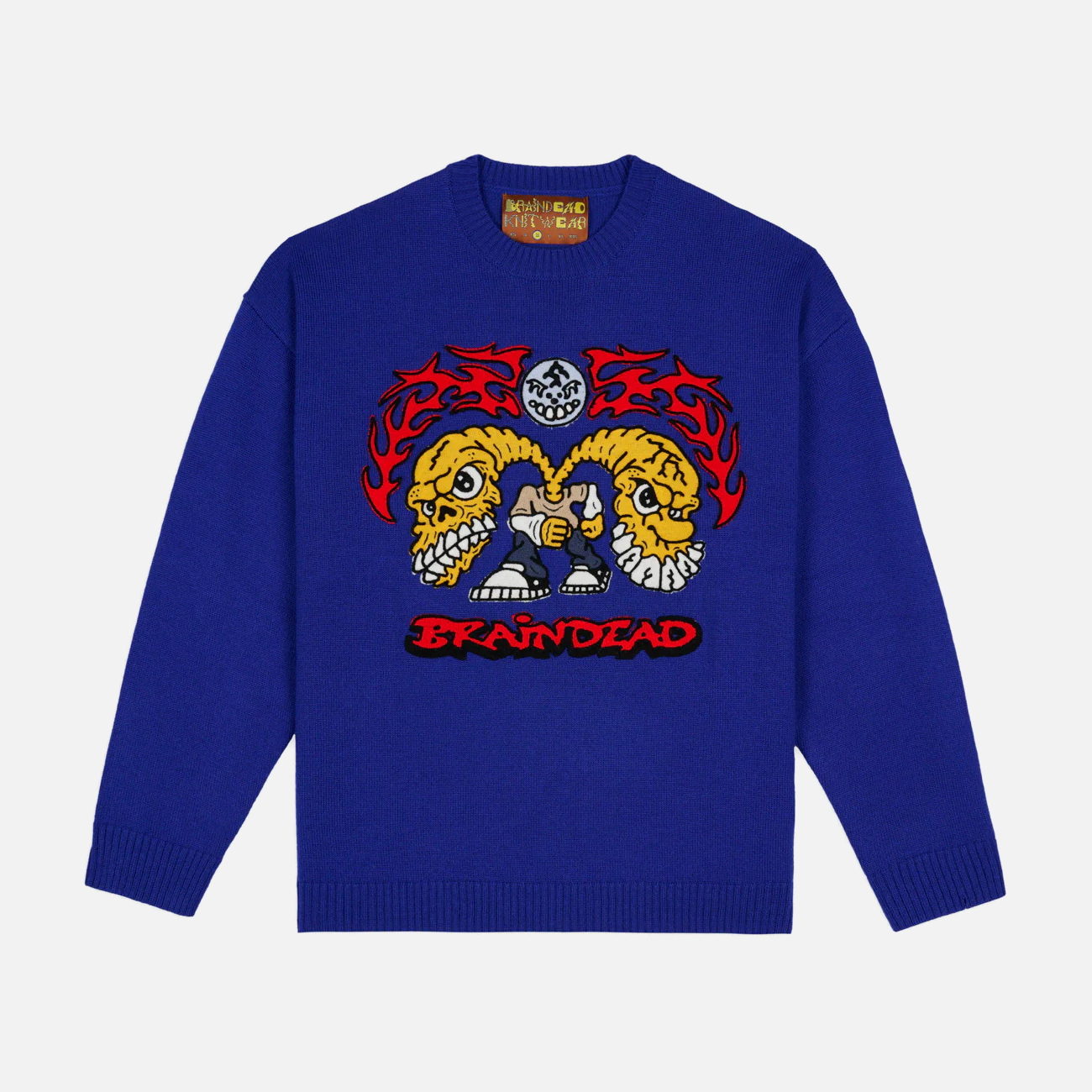 BONECRUSHER SWEATER - NAVY