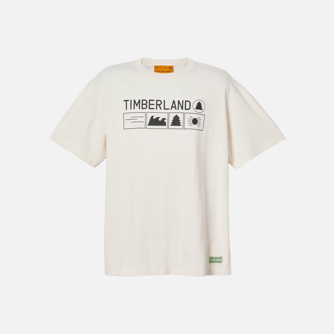 Nina Chanel Abney x Timberland Relaxed Fit Tee - Natural Xs