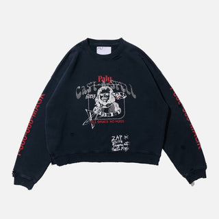 CAST-A-SPELL CREWNECK - BLACK