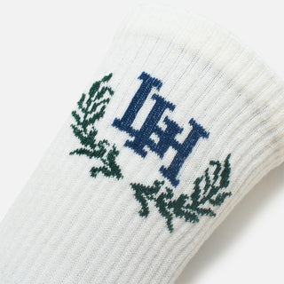 LH LAUREL SOCKS - NATURAL / NAVY