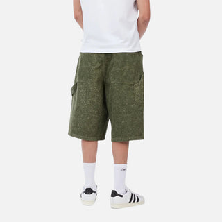CLASSIC DENIM SHORTS - GREEN